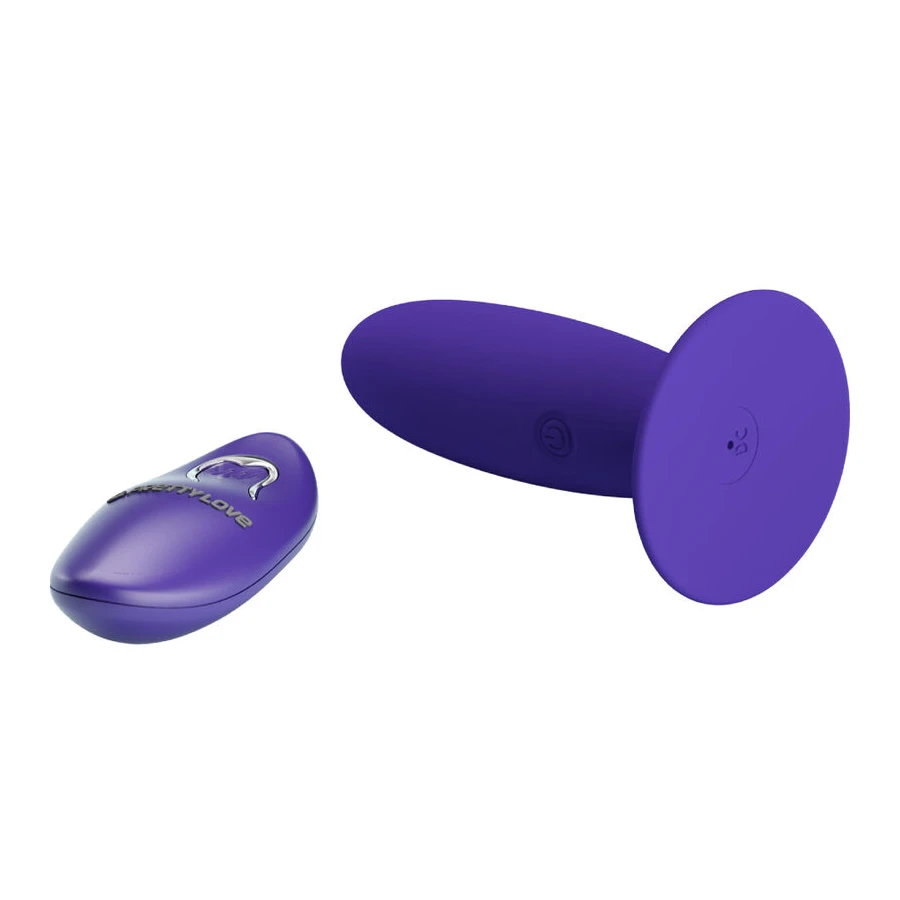PRETTY LOVE - JUGENDPLUG ANALVIBRATOR MIT FERNBEDIENUNG VIOLETT
